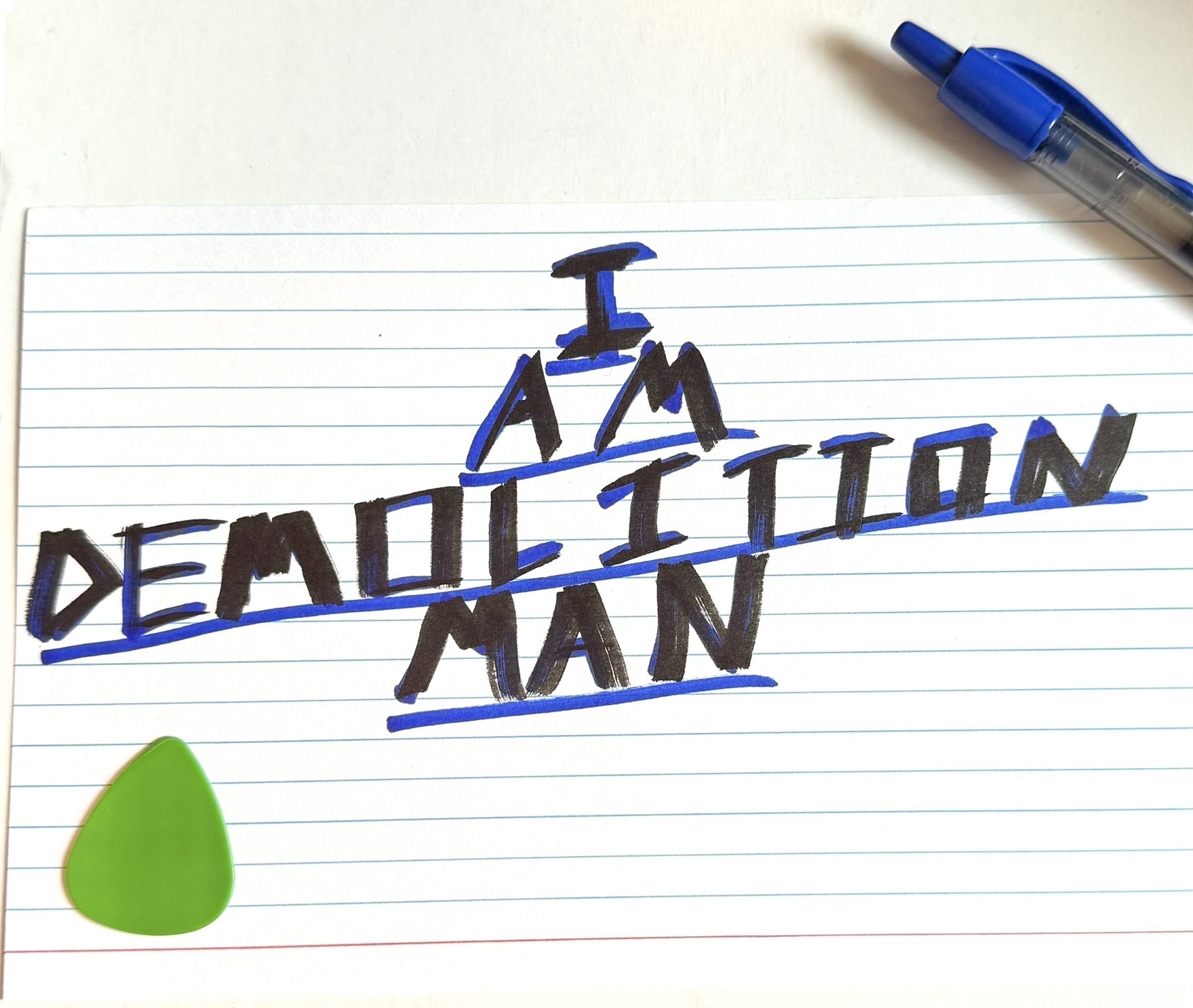 I am Demolition Man Logo